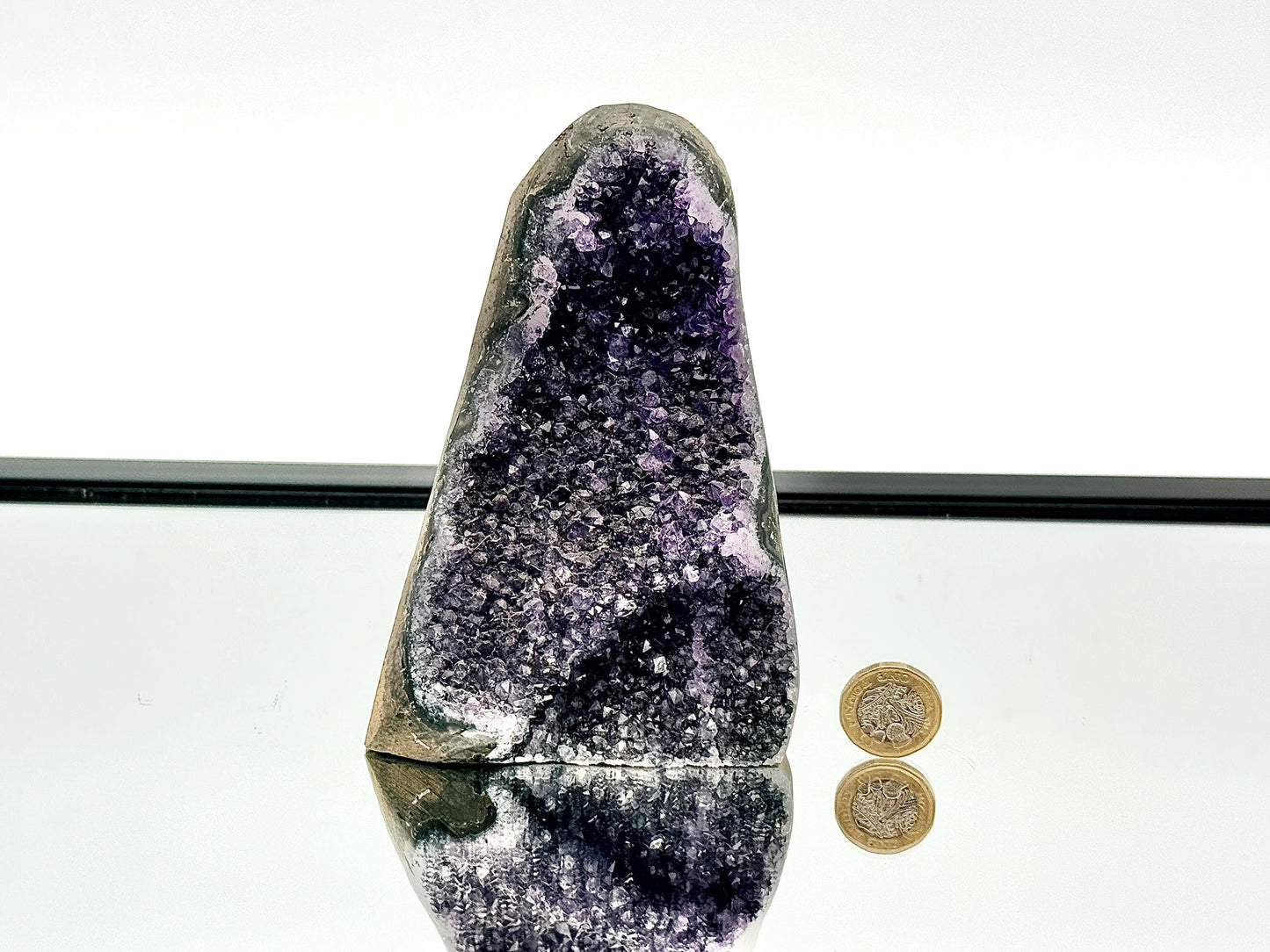 Large Uruguayan Amethyst Crystal Geode (AMU47)