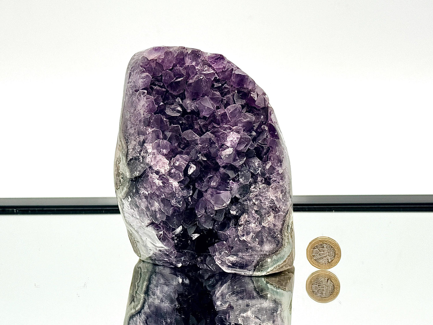 Large Uruguayan Amethyst Crystal Geode (AMU48)
