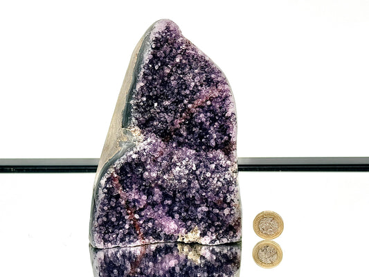 Large Uruguayan Amethyst Crystal Geode (AMU46)