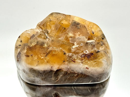 Natural Yellow Fluorite Crystal - 0.79kg - Sahara (DP)