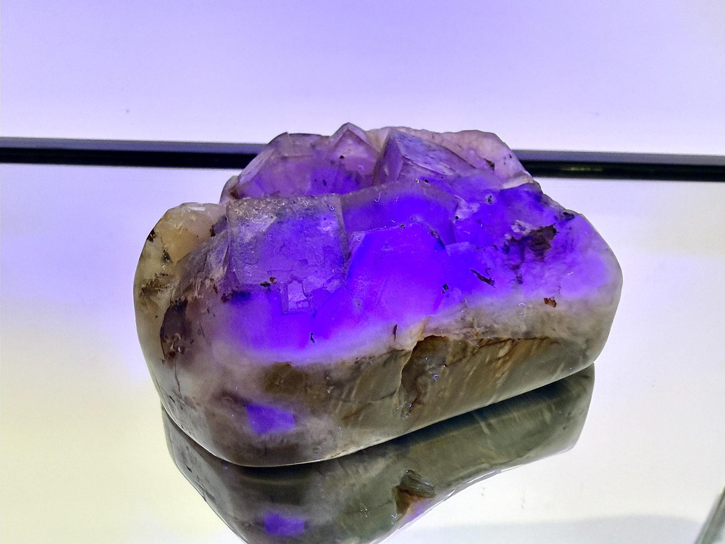 Natural Yellow Fluorite Crystal - 0.79kg - Sahara (DP)