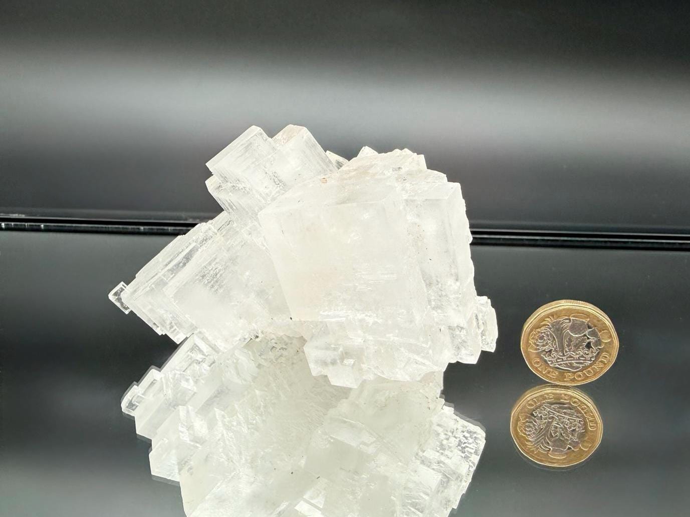 Natural Halite Cluster Crystal - 0.35kg - Morocco (#7)