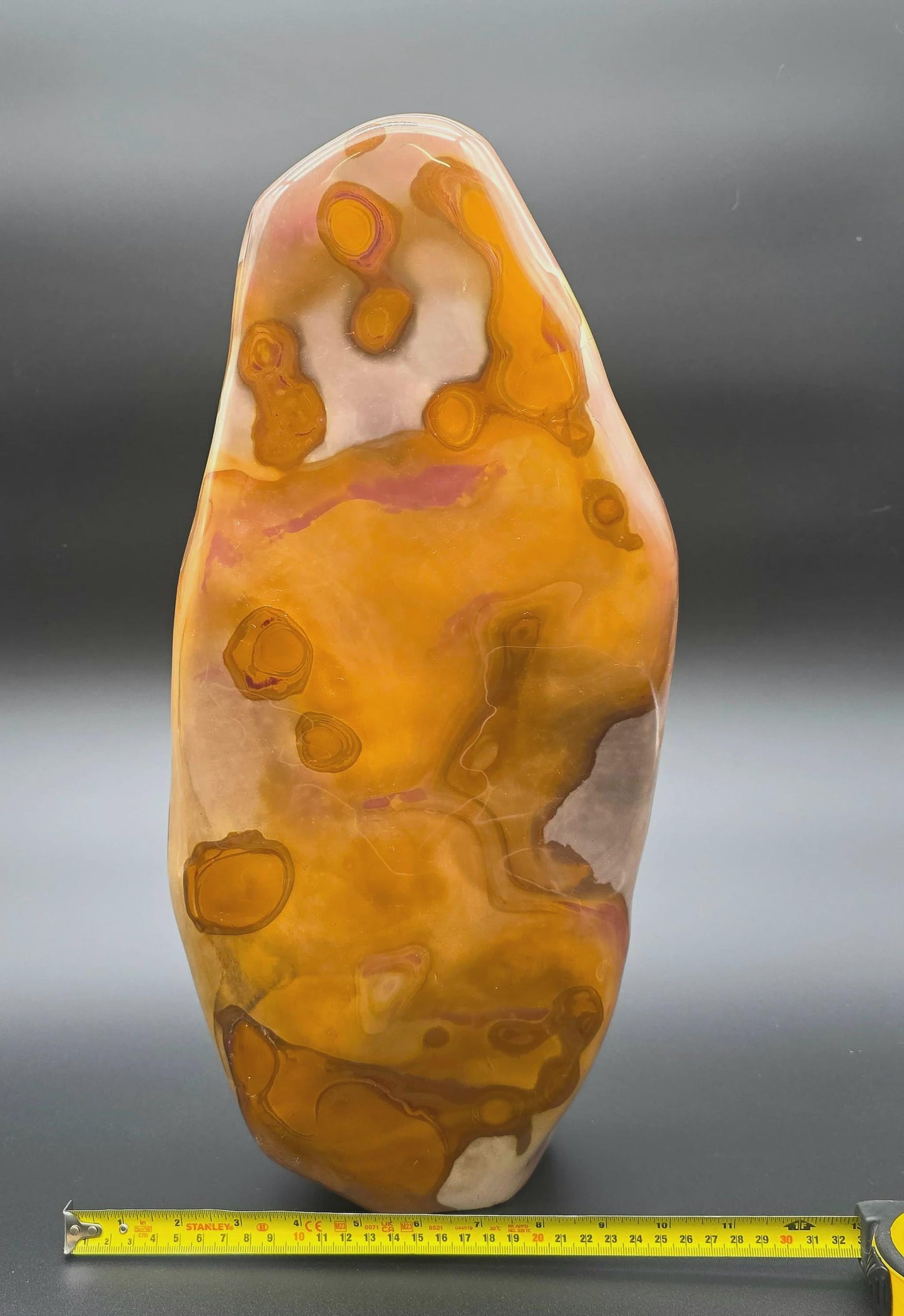 Extra Large Polychrome Jasper Freeform, Natural Home Decor Crystal Gift