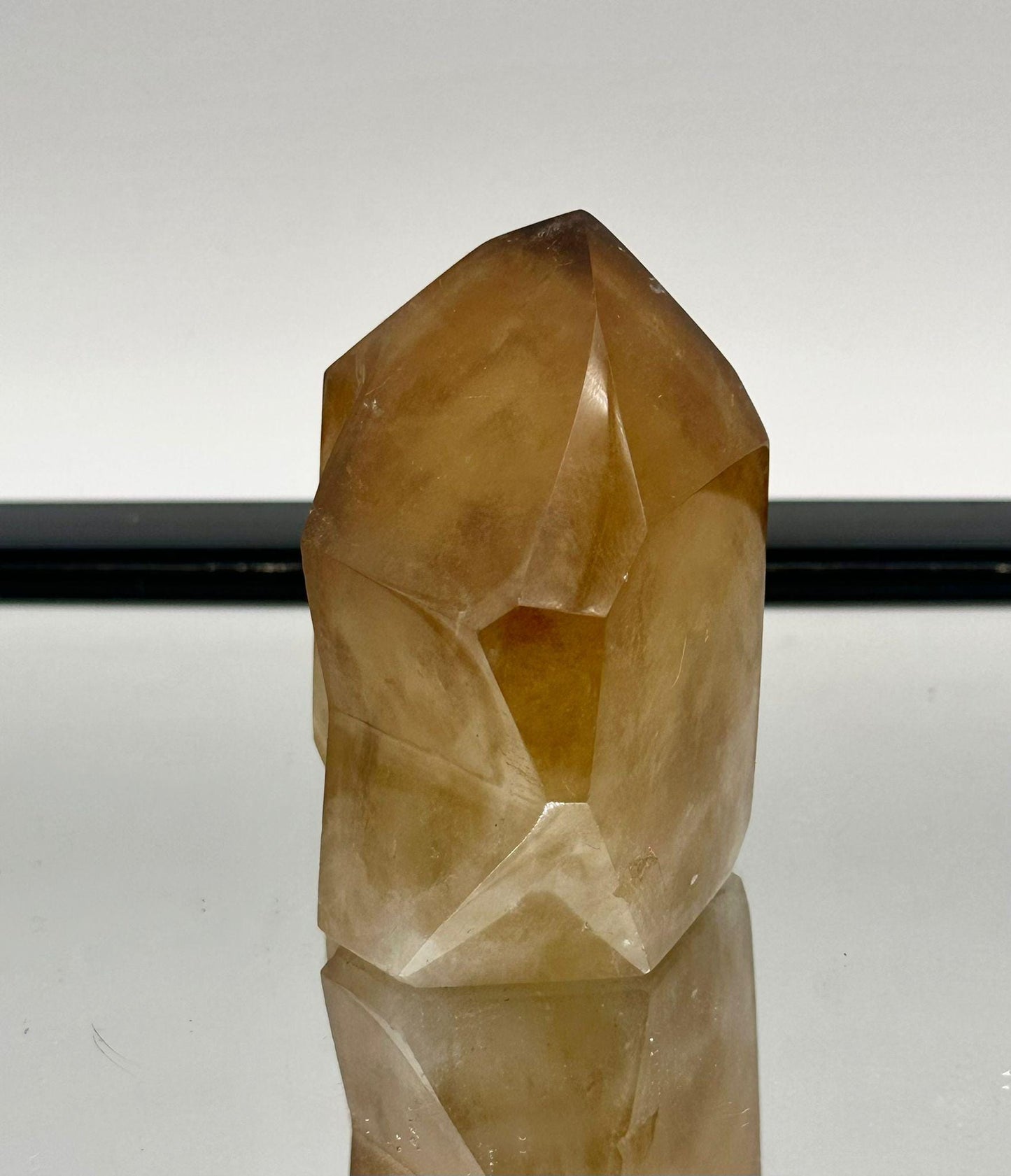 Citrine Crystal Tower Natural Polished Madagascar Point | Crystal Gift #21