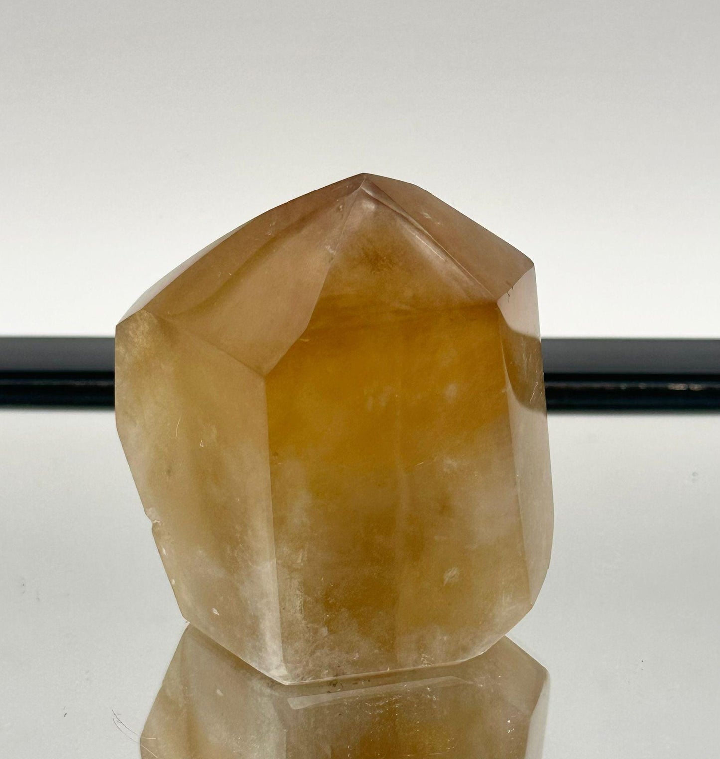 Citrine Crystal Tower Natural Polished Madagascar Point | Crystal Gift #21
