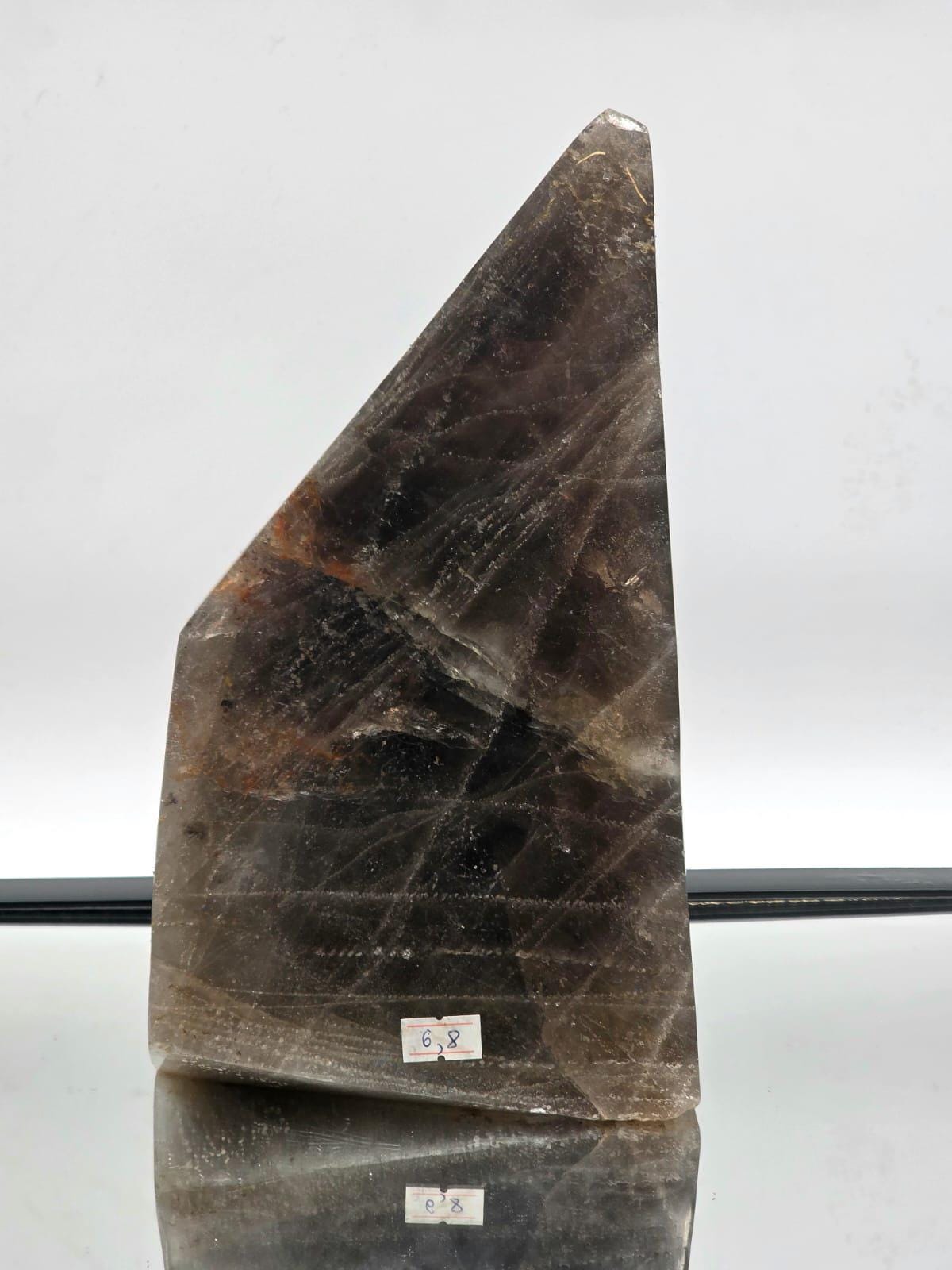 XL Smoky Quartz Freeform 6.8kg Madagascar Crystal |  Statement Piece Unique Home Decor