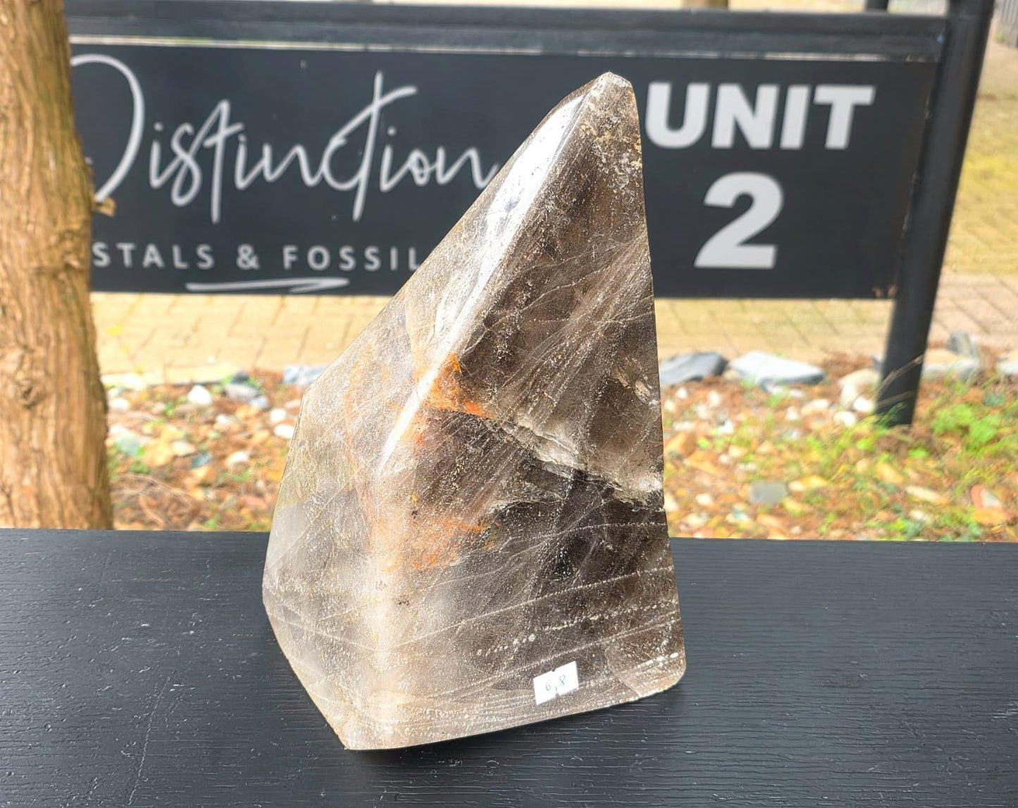 XL Smoky Quartz Freeform 6.8kg Madagascar Crystal |  Statement Piece Unique Home Decor