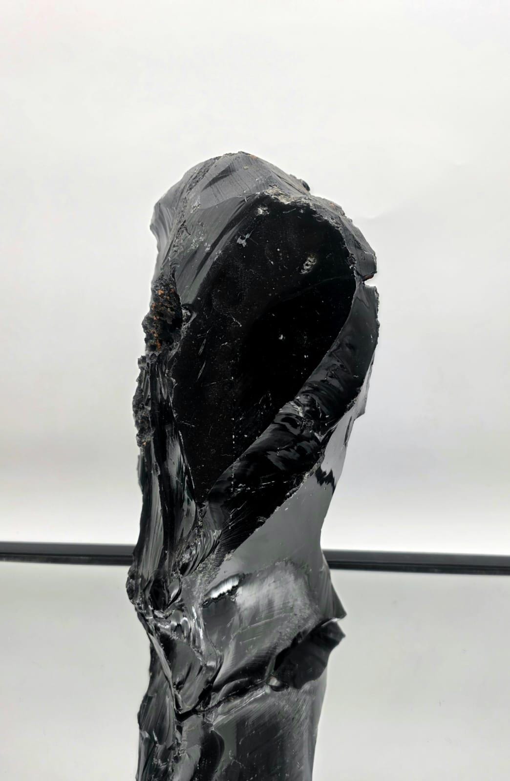 Large Natural Black Obsidian Crystal Freeform 8.9kg