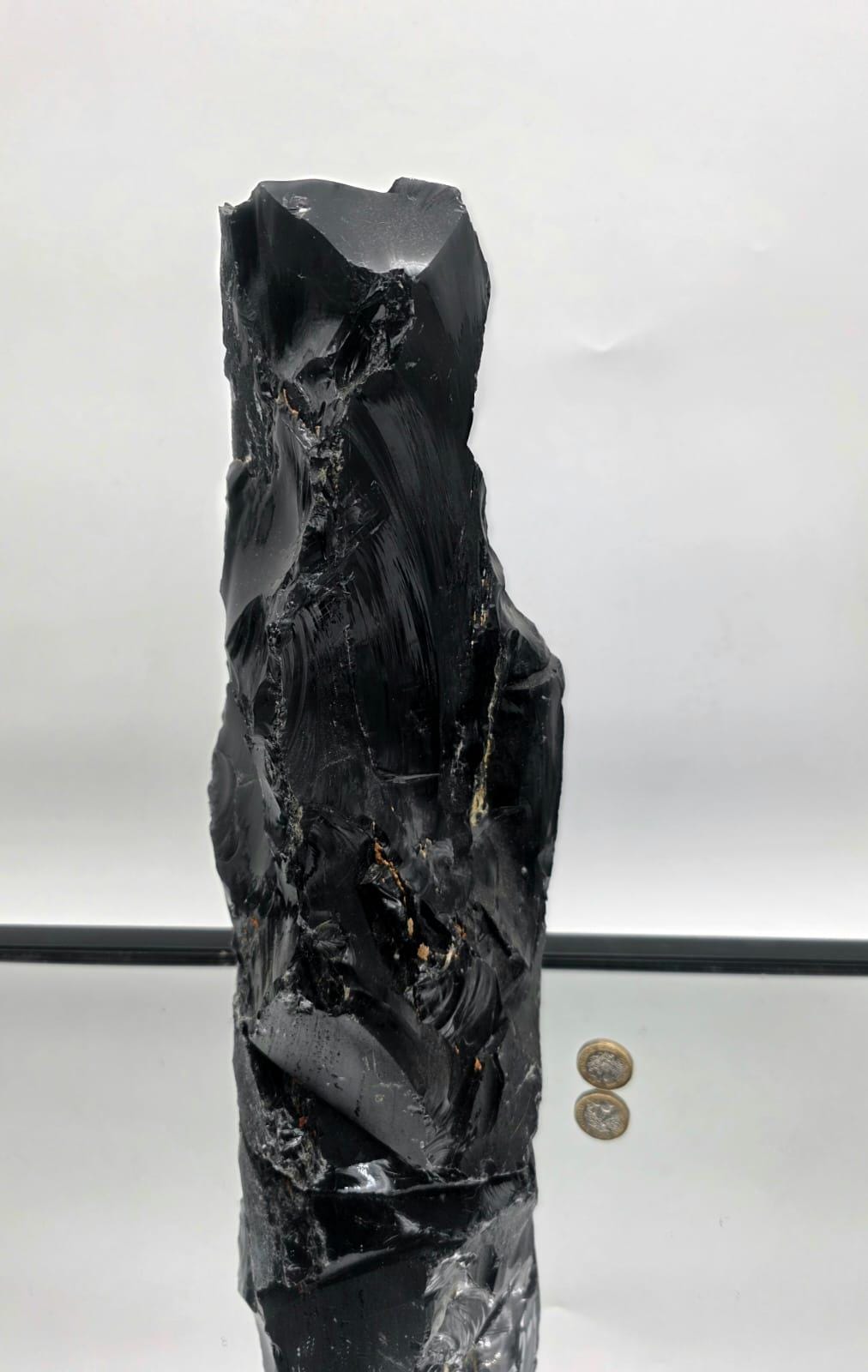 Large Natural Black Obsidian Crystal Freeform 6.9kg