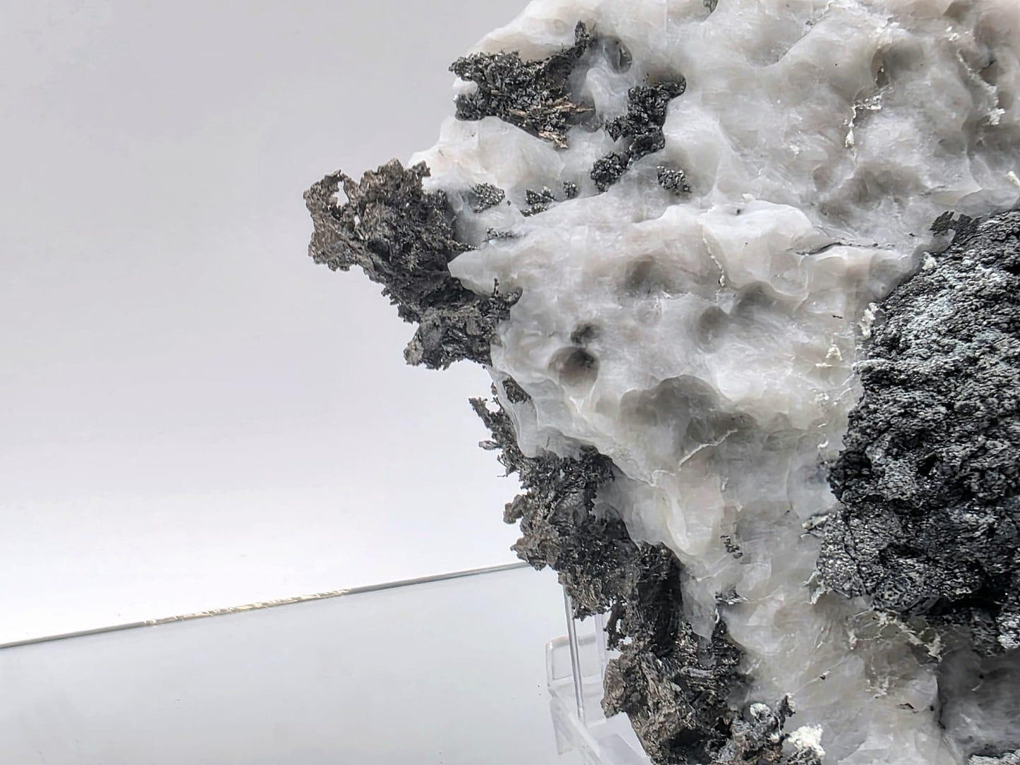 Large Native Silver Crystal in Calcite Matrix | Collectors Grade Mineral Specimen #16