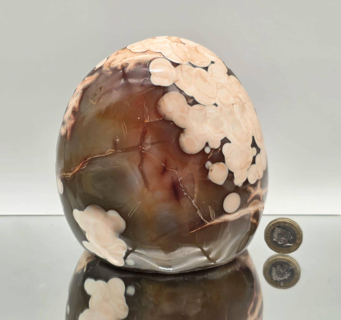 Extra Large Carnelian Crystal | Polished Madagascar Stone | Decorative Freeform