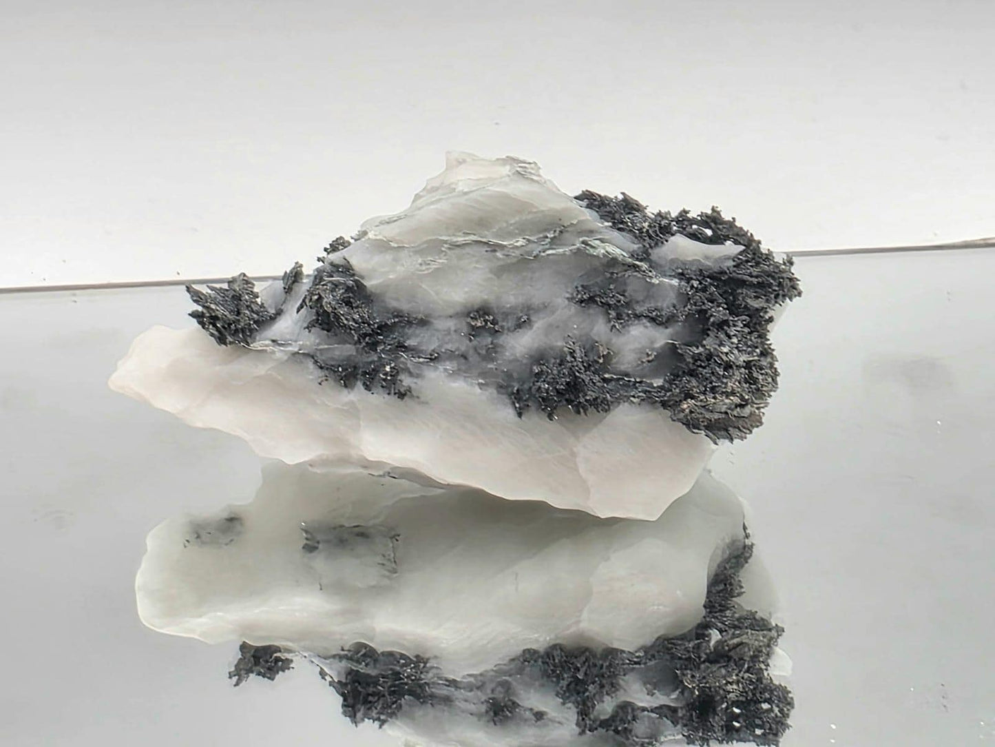 Native Silver Crystal in Calcite Matrix | Collectors Grade Mineral Specimen #14