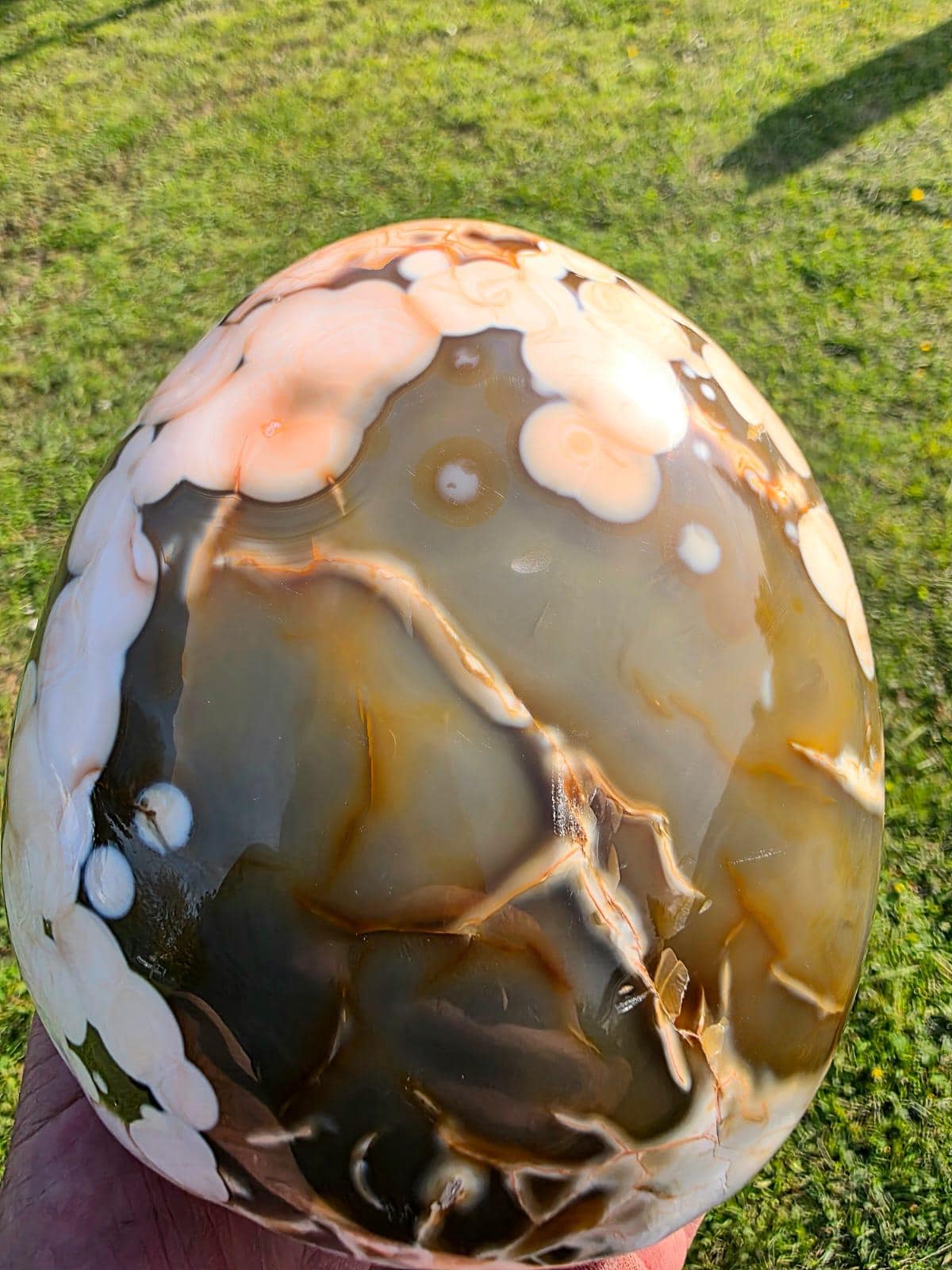 Extra Large Carnelian Crystal | Polished Madagascar Stone | Decorative Freeform