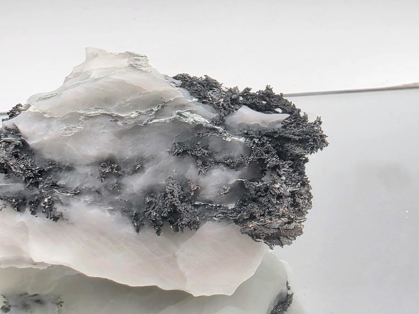 Native Silver Crystal in Calcite Matrix | Collectors Grade Mineral Specimen #14