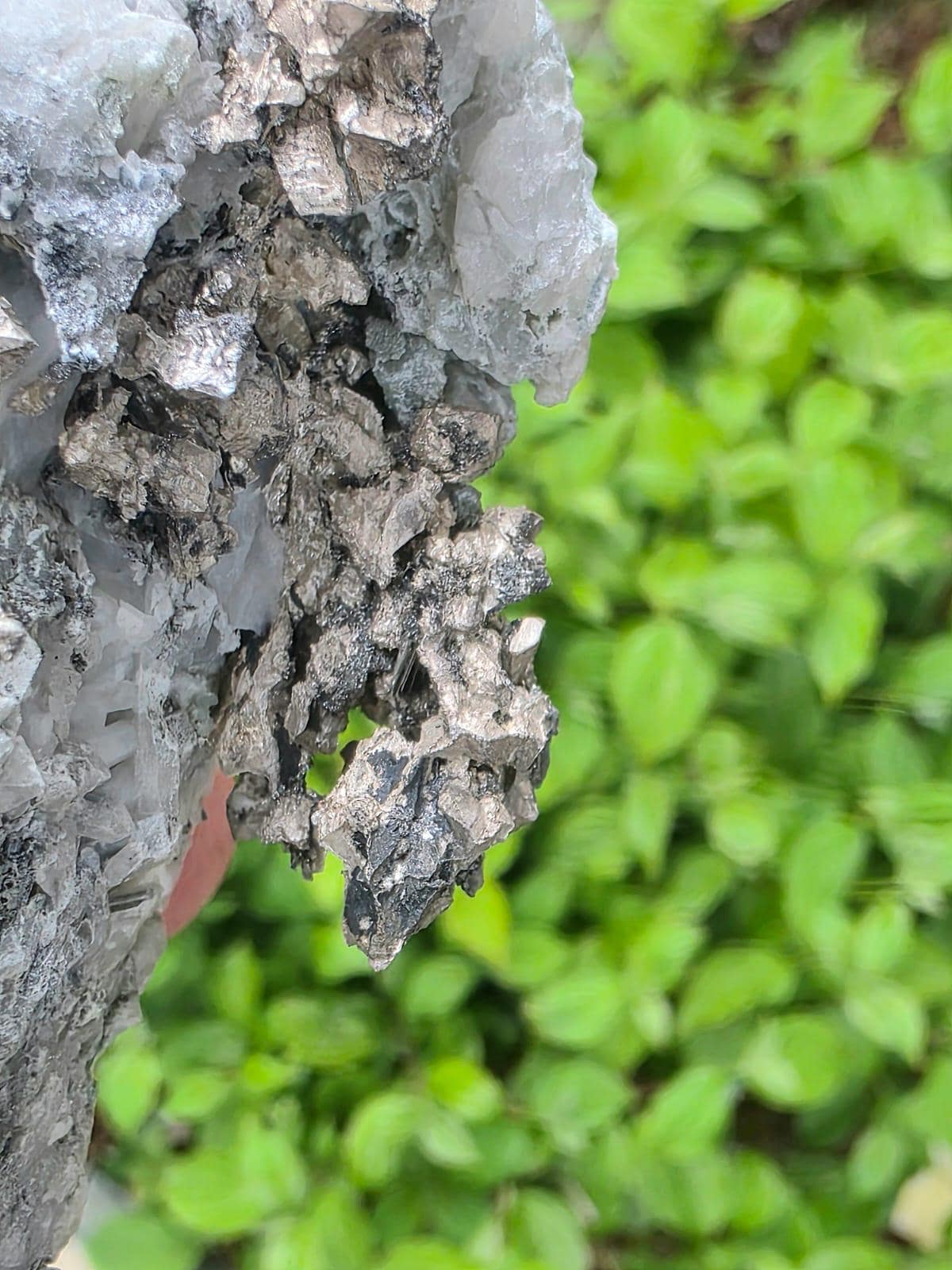 Natural Sculptural Native Silver Crystal On Calcite Matrix | Collectors Grade Mineral Specimen #11