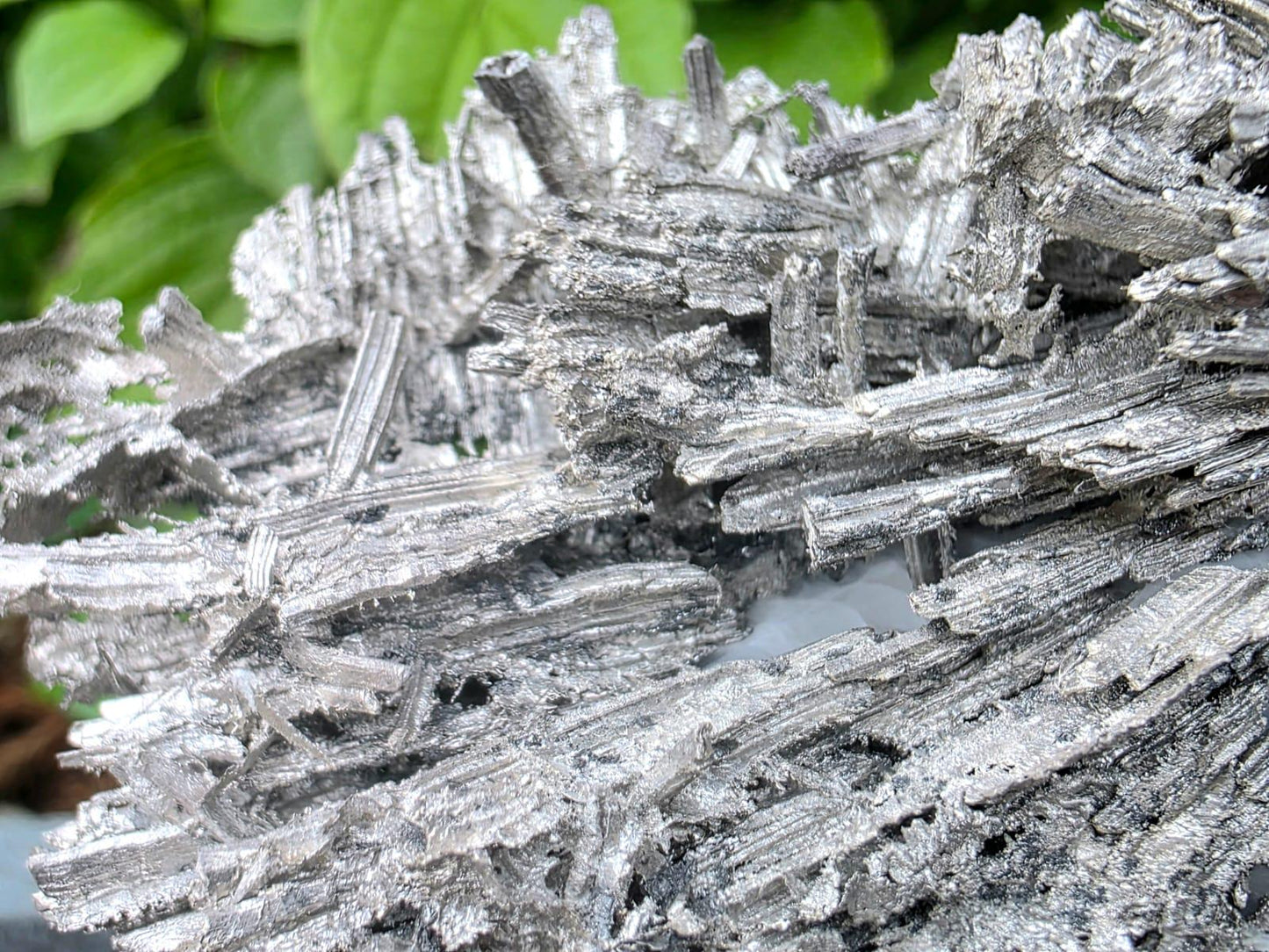 Large Crystallised Native Silver on Calcite Matrix | Skeletal Growth | Collectors Grade  Mineral Specimen #6