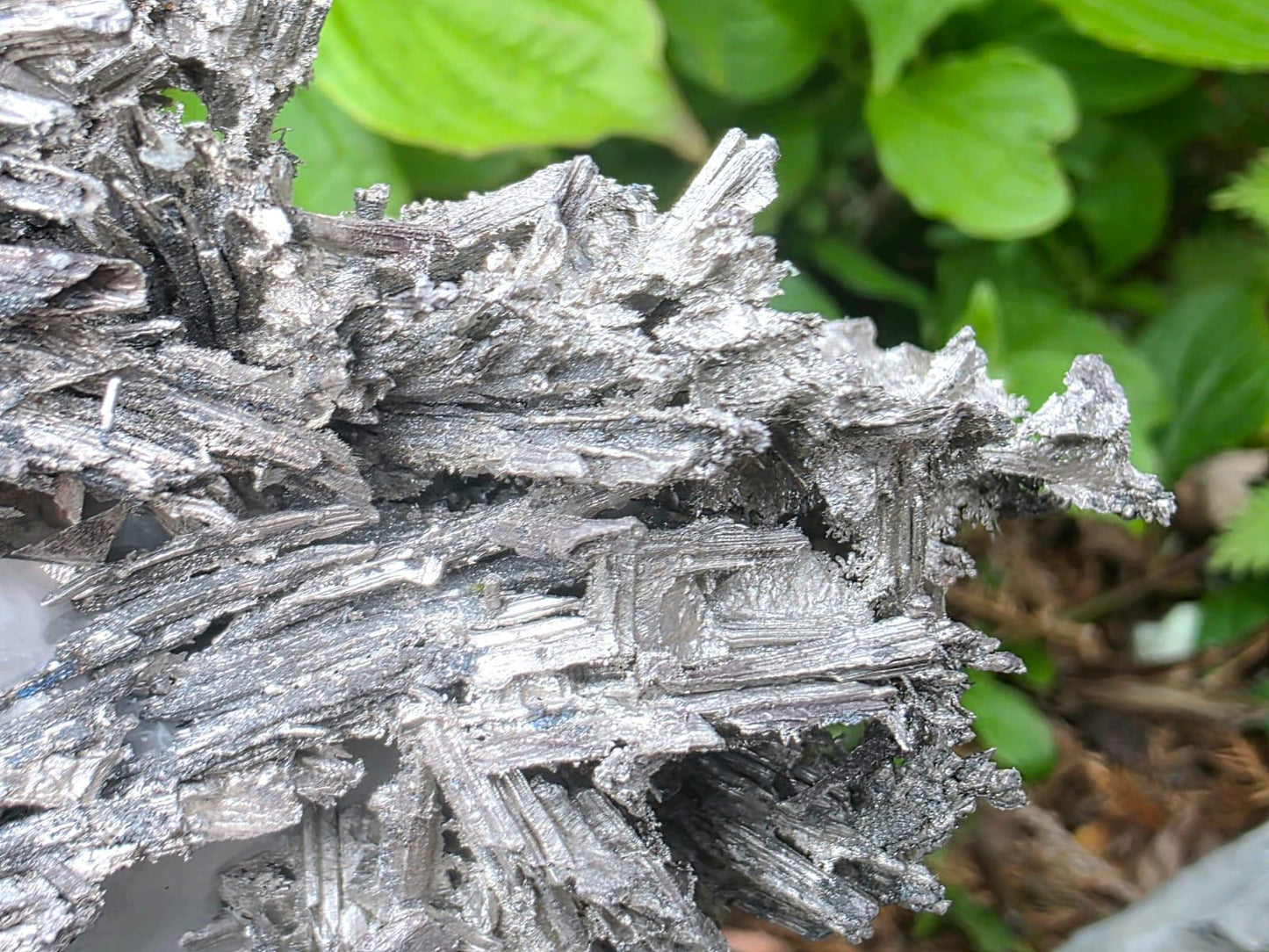 Large Crystallised Native Silver on Calcite Matrix | Skeletal Growth | Collectors Grade  Mineral Specimen #6