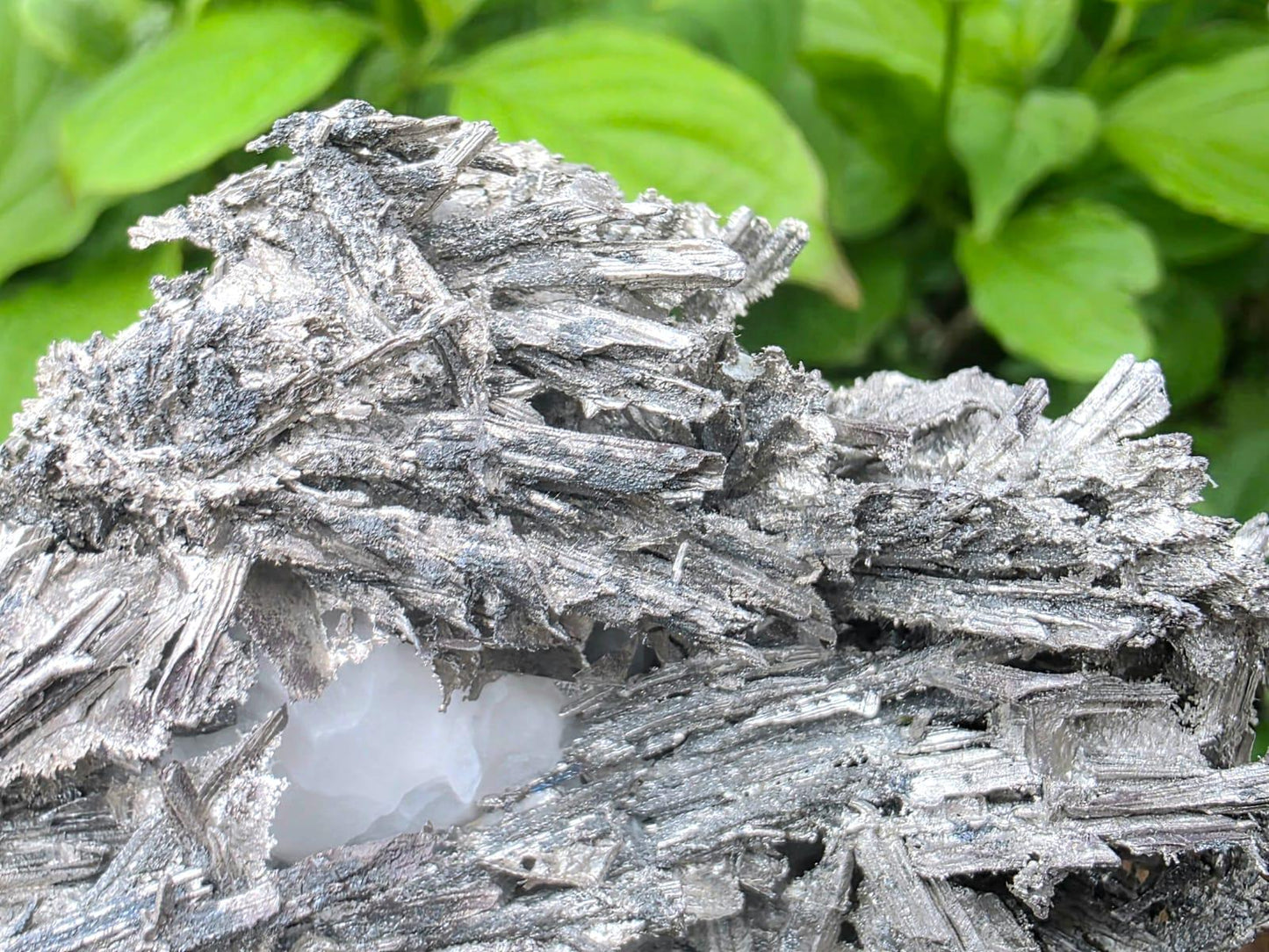 Large Crystallised Native Silver on Calcite Matrix | Skeletal Growth | Collectors Grade  Mineral Specimen #6