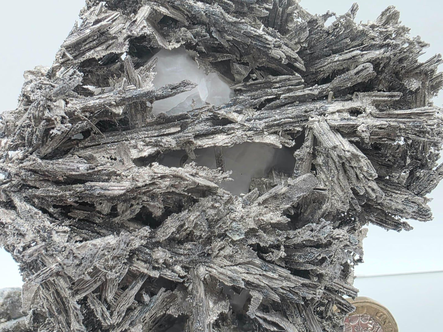 Large Crystallised Native Silver on Calcite Matrix | Skeletal Growth | Collectors Grade  Mineral Specimen #6