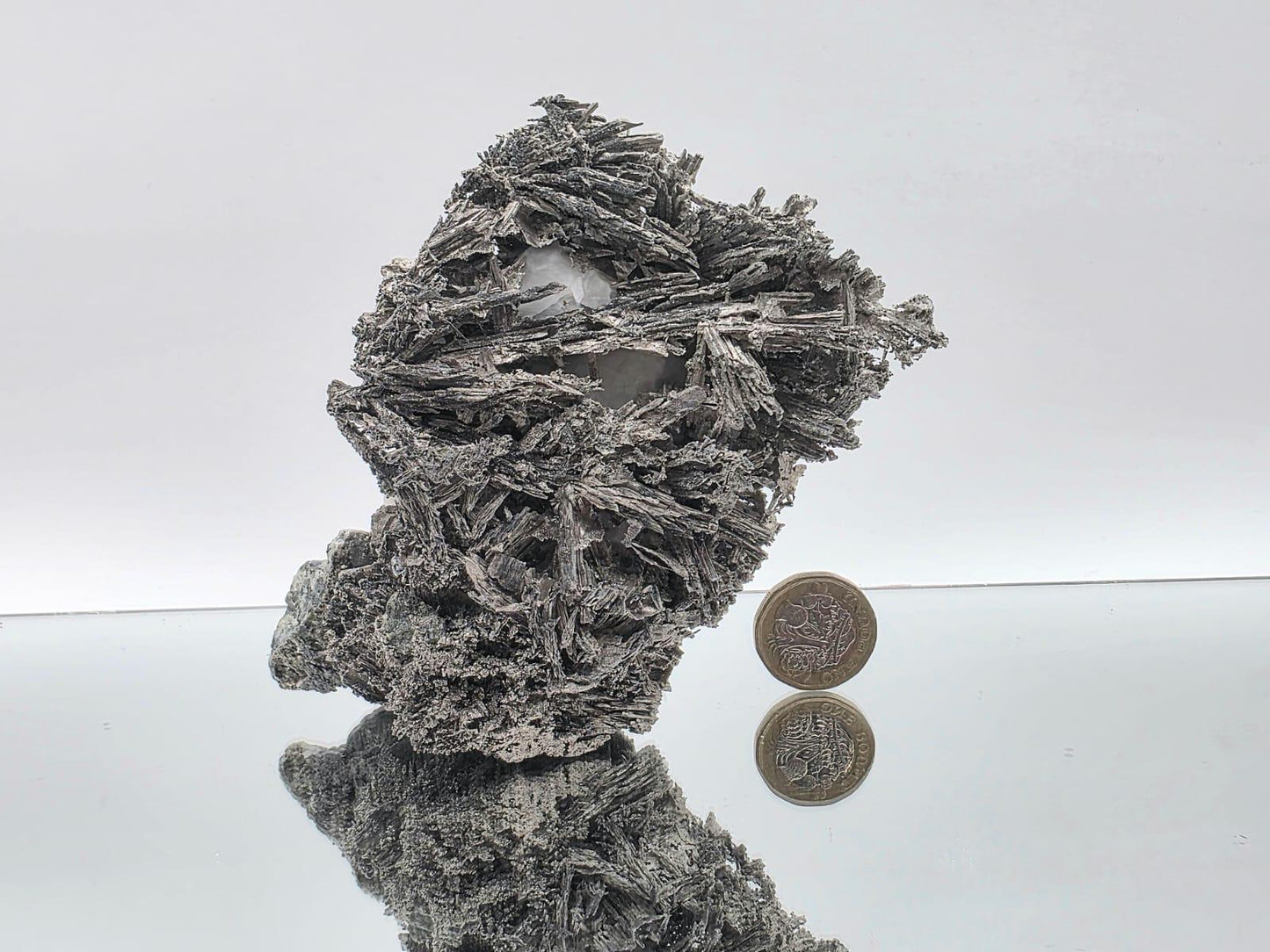 Large Crystallised Native Silver on Calcite Matrix | Skeletal Growth | Collectors Grade  Mineral Specimen #6