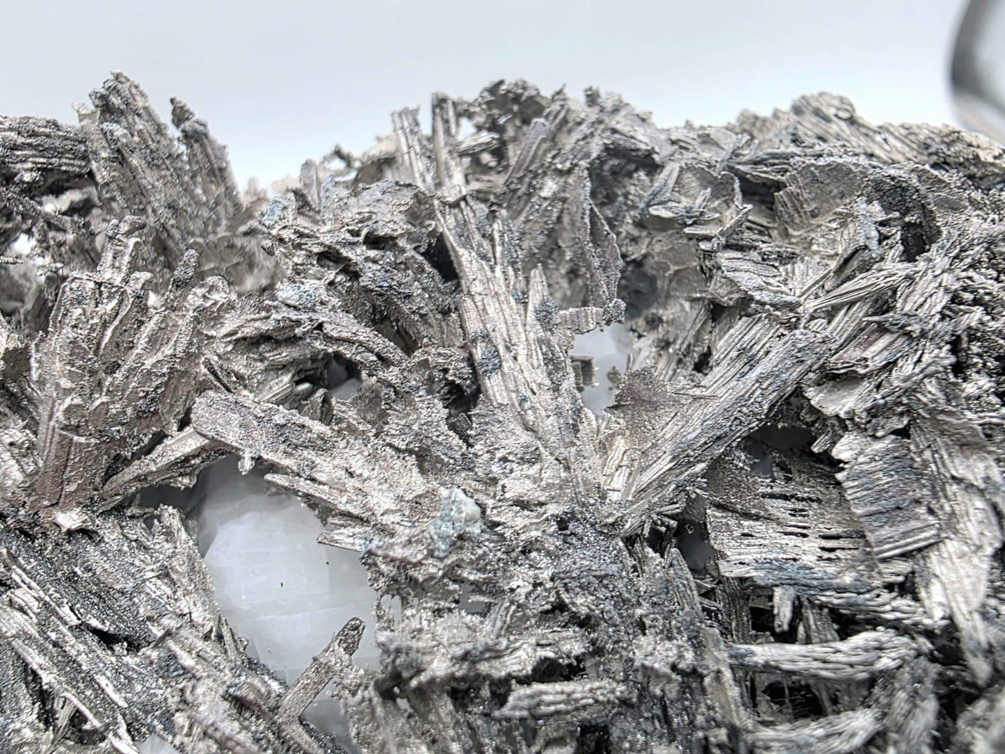 Large Crystallised Native Silver on Calcite Matrix | Skeletal Growth | Collectors Grade  Mineral Specimen #6