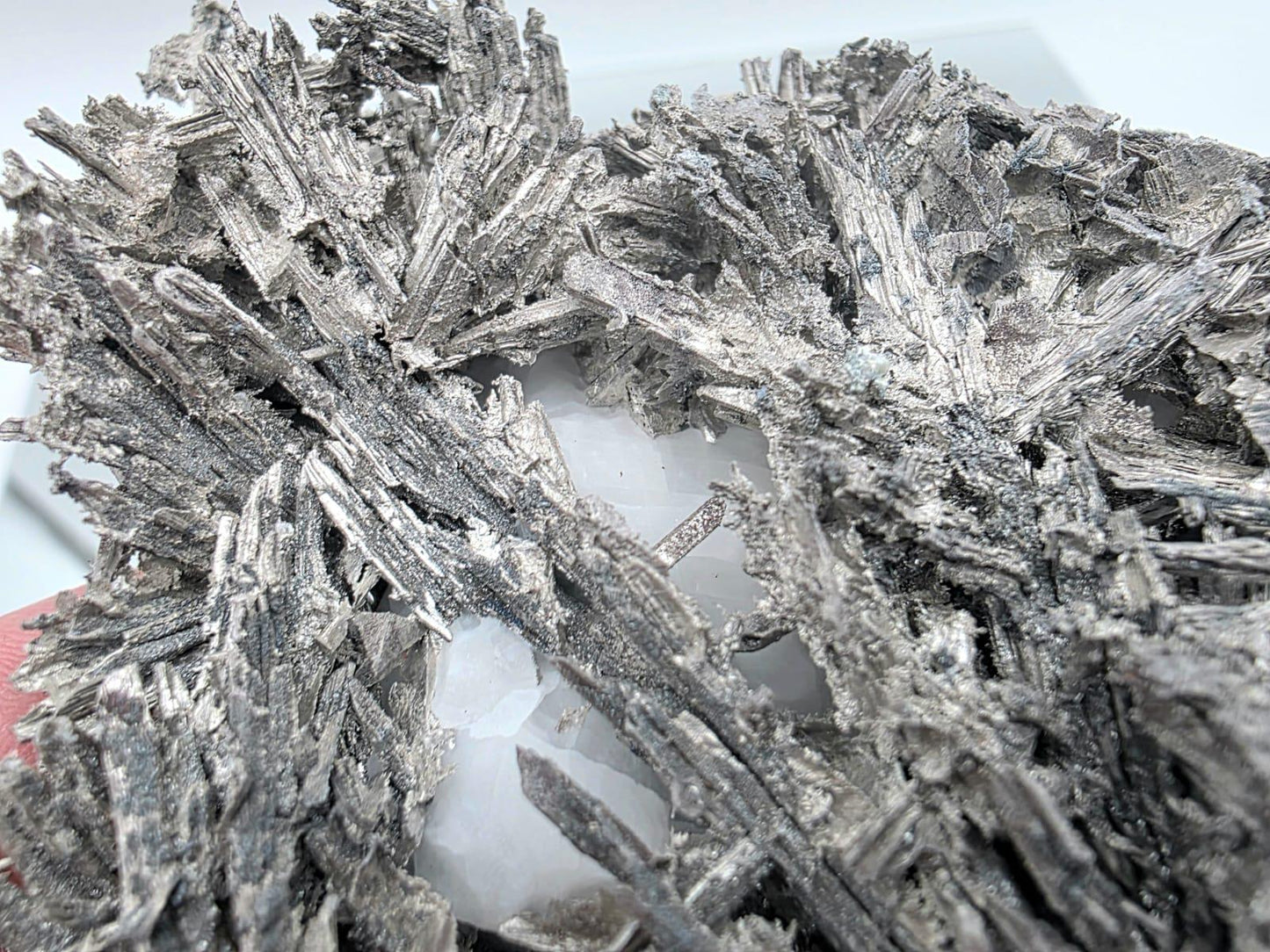 Large Crystallised Native Silver on Calcite Matrix | Skeletal Growth | Collectors Grade  Mineral Specimen #6