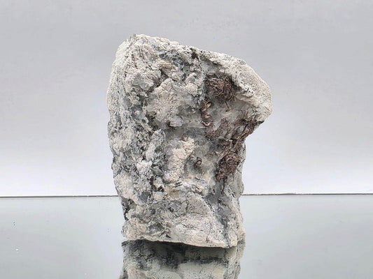 Natural Native Silver Crystal On Calcite | Collectors Mineral Specimen #2