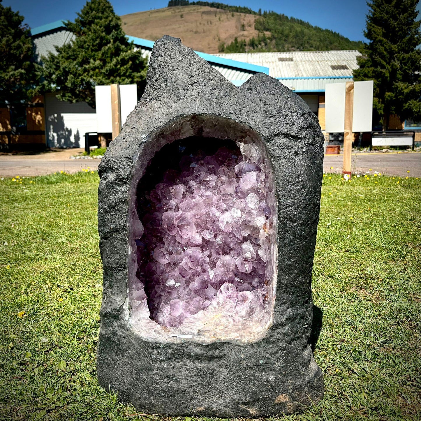 Unique Large Amethyst Crystal Cave (100kg)
