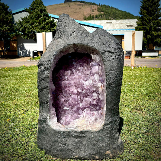 Unique Large Amethyst Crystal Cave (100kg)