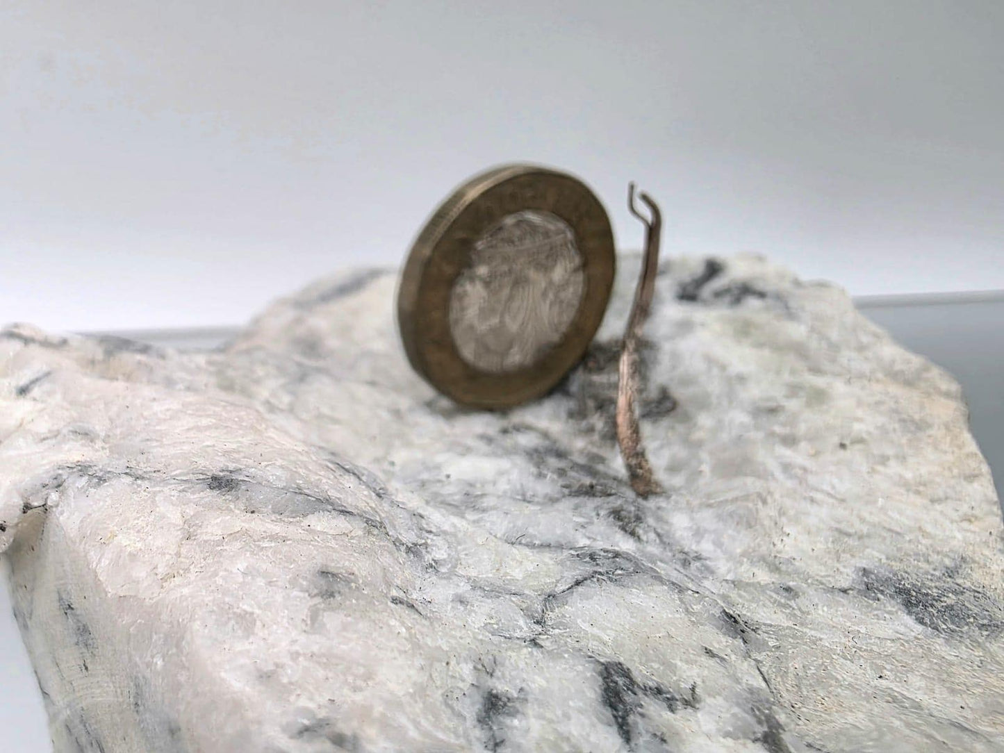 Native Silver on Calcite Matrix Mineral Specimen | Collector Crystal Display