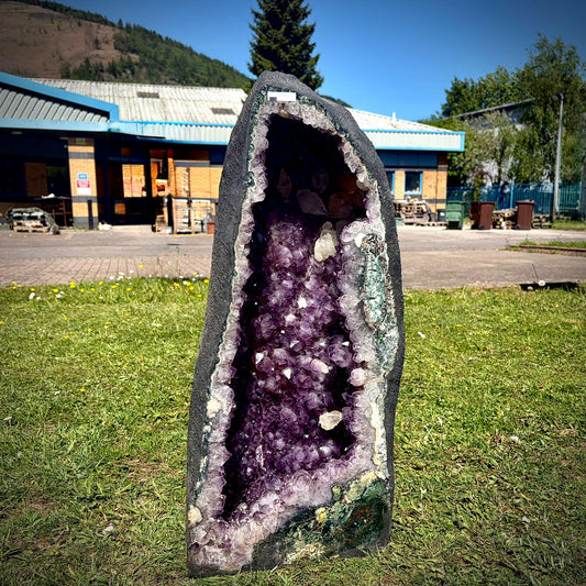 Extra Large Amethyst Crystal Church | Dogtooth Calcite (71.4kg)