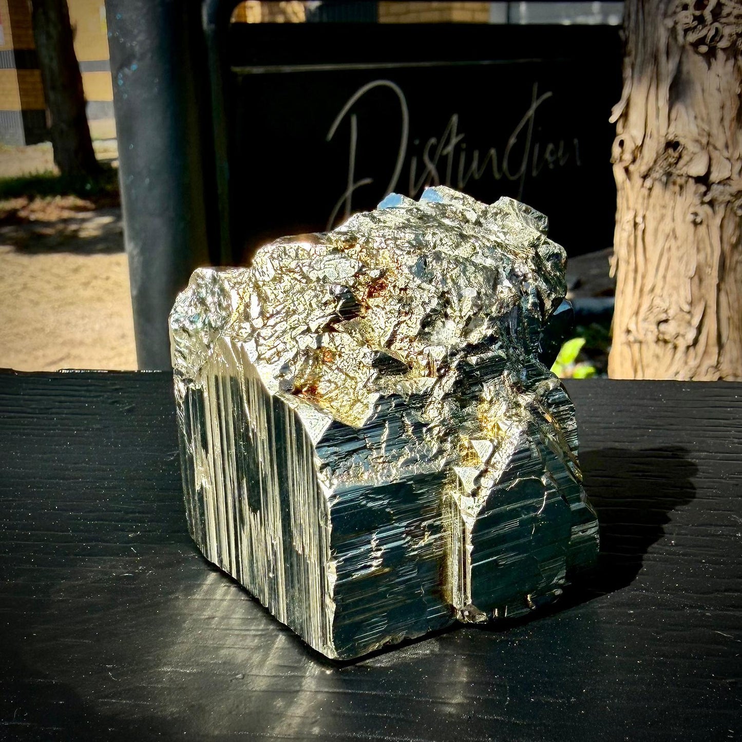 Pyrite Crystal Specimen #10 | Collectors Peruvian Pyrite | Fool’s Gold Mineral