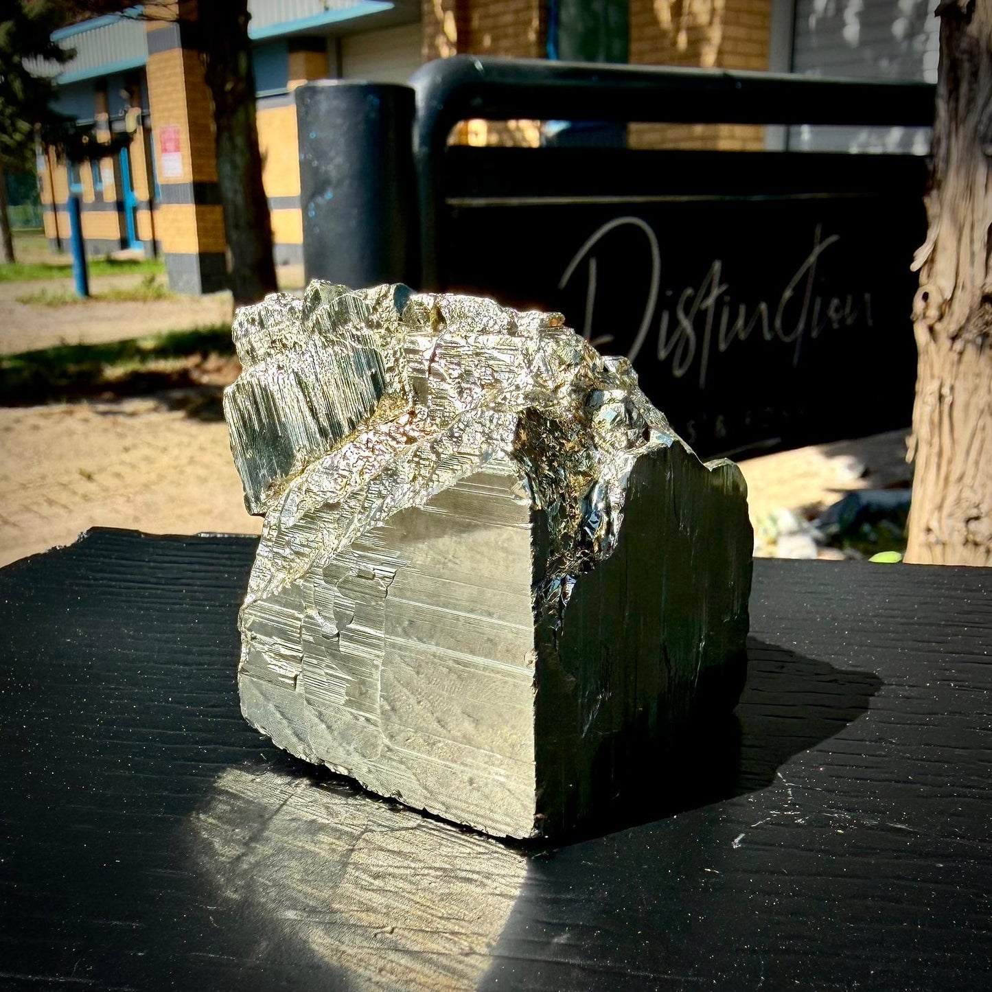 Pyrite Crystal Specimen #10 | Collectors Peruvian Pyrite | Fool’s Gold Mineral
