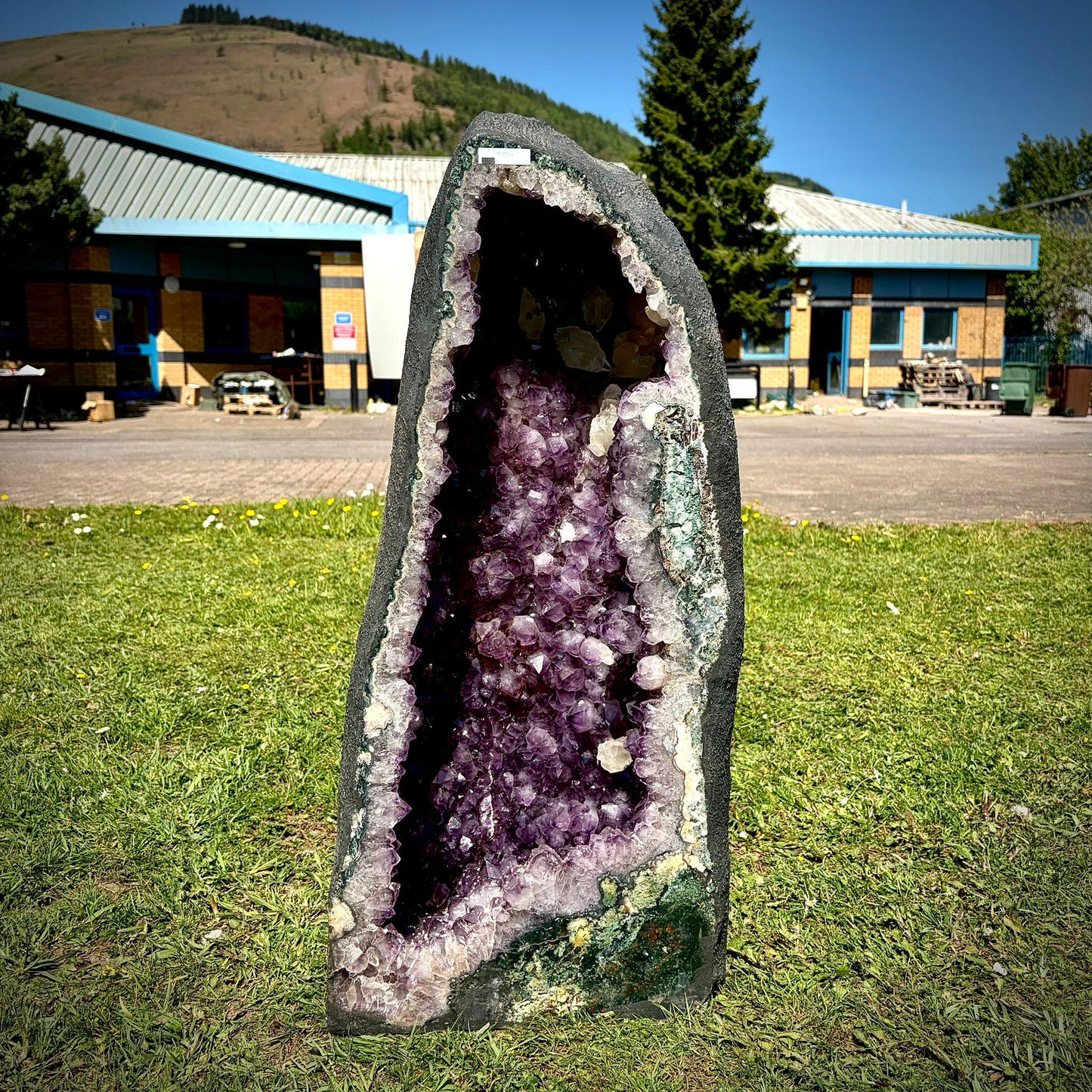 Extra Large Amethyst Crystal Church | Dogtooth Calcite (71.4kg)