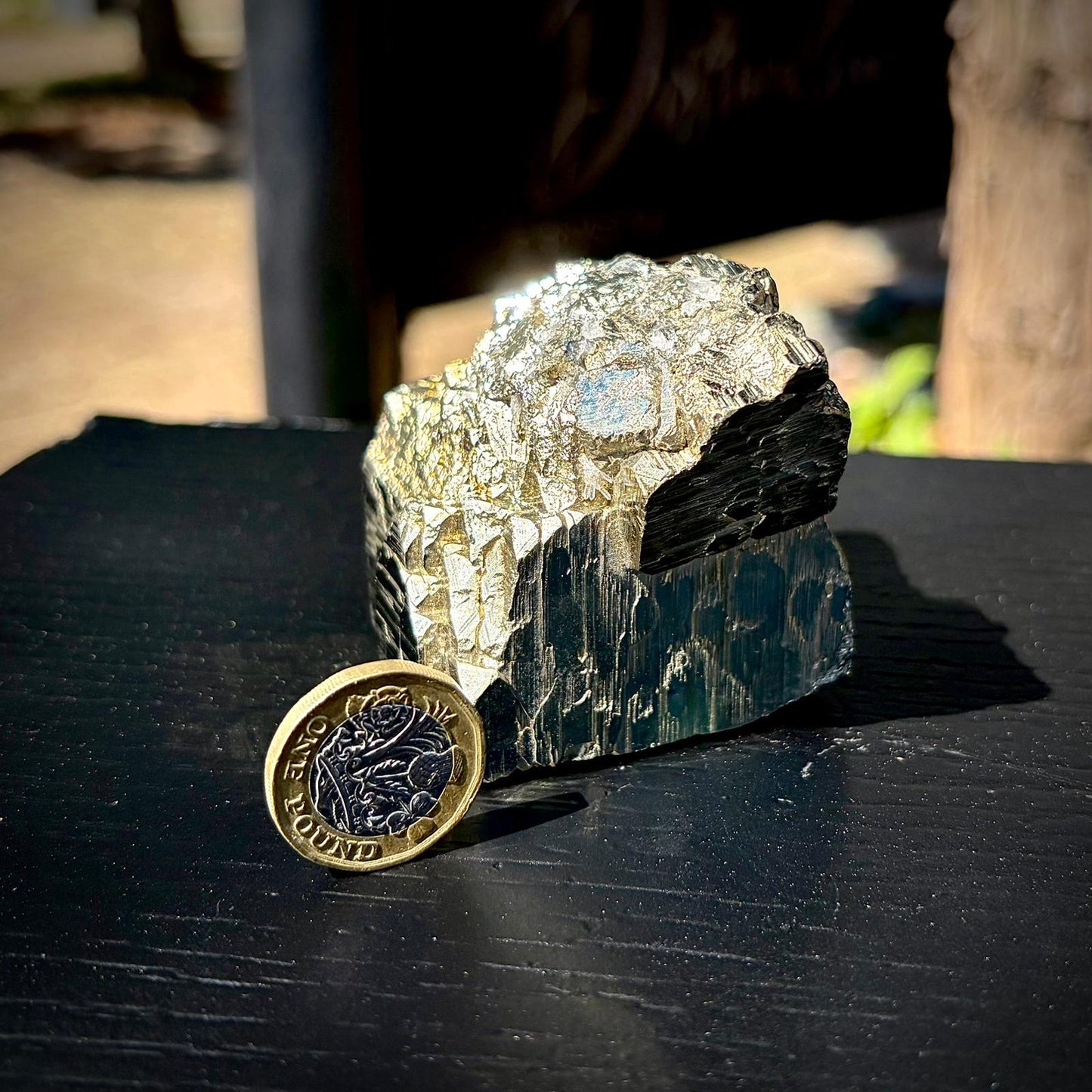 Pyrite Crystal Specimen #10 | Collectors Peruvian Pyrite | Fool’s Gold Mineral