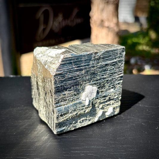 Large Pyrite Crystal Specimen #9 | Collectors Peruvian Pyrite | Fool’s Gold Mineral