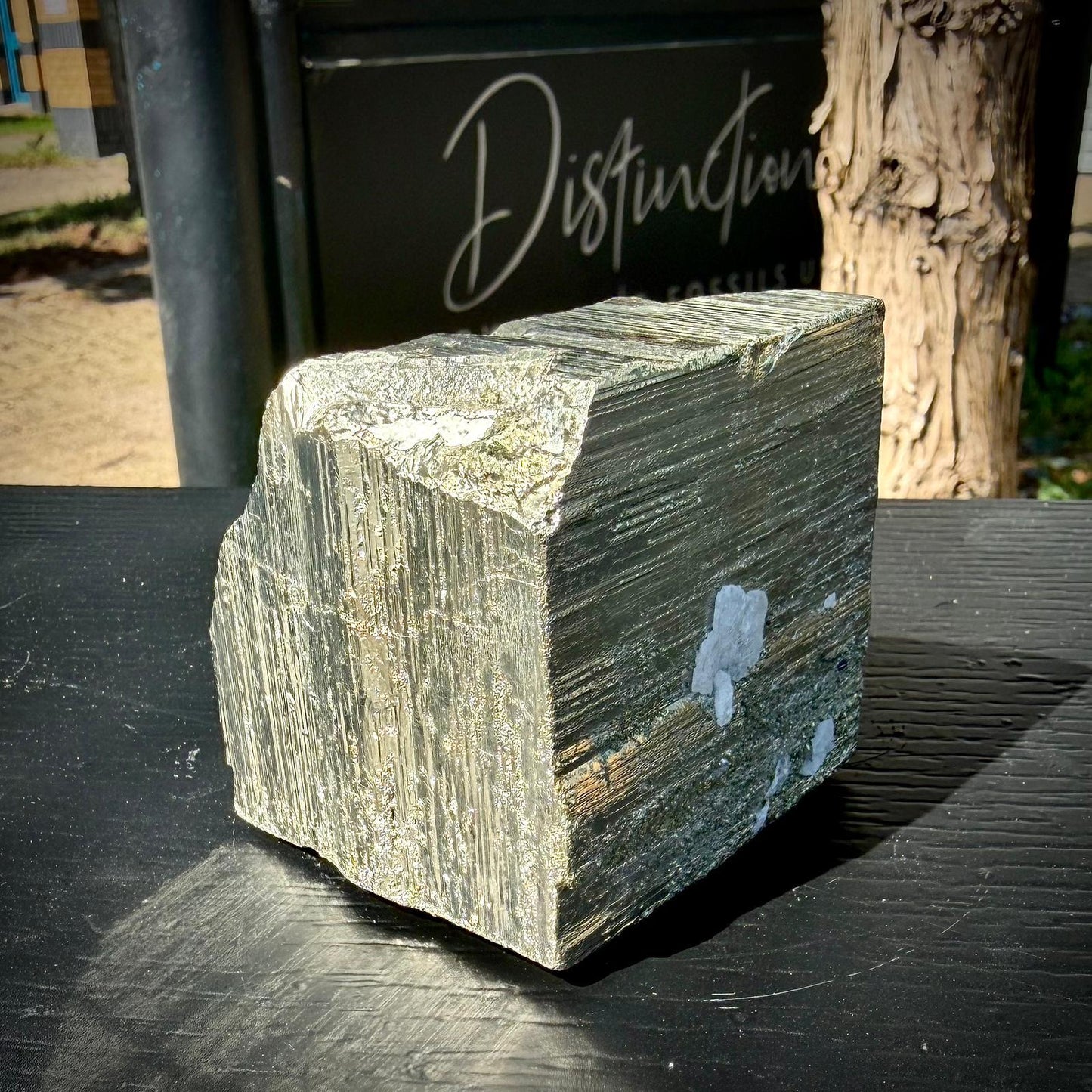Large Pyrite Crystal Specimen #9 | Collectors Peruvian Pyrite | Fool’s Gold Mineral