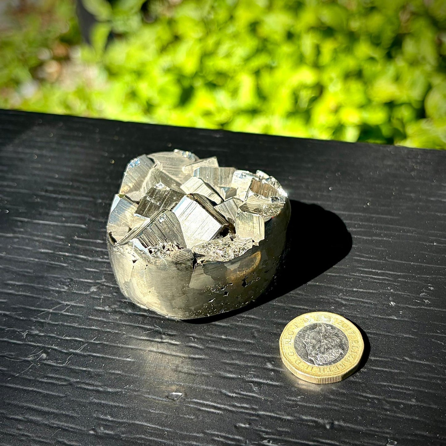 Pyrite Crystal Specimen #8 | Collectors Peruvian Pyrite | Fool’s Gold Mineral