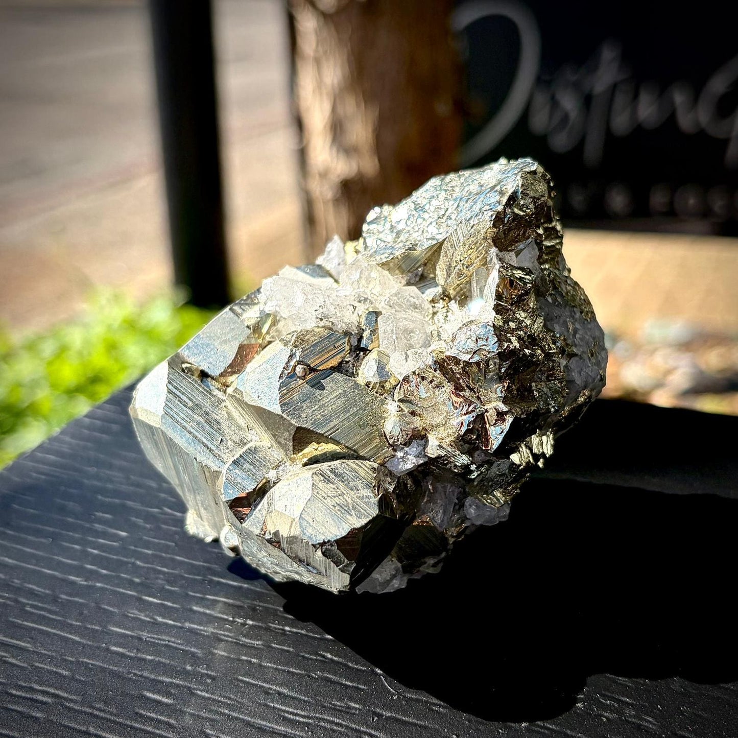 Pyrite Crystal Specimen #6 | Collectors Peruvian Pyrite | Fool’s Gold Mineral
