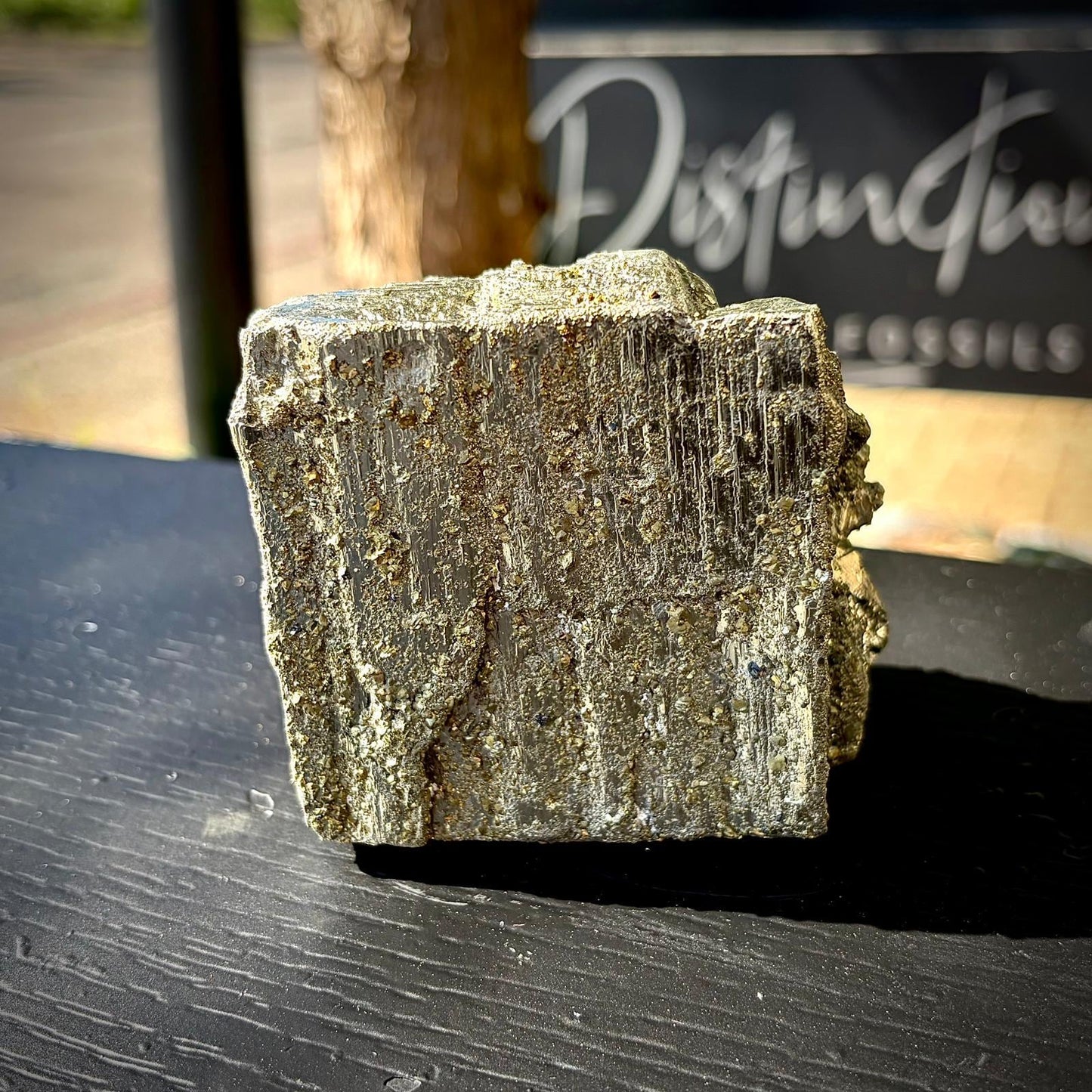 Pyrite Crystal Specimen #3 | Collectors Peruvian Pyrite | Fool’s Gold Mineral