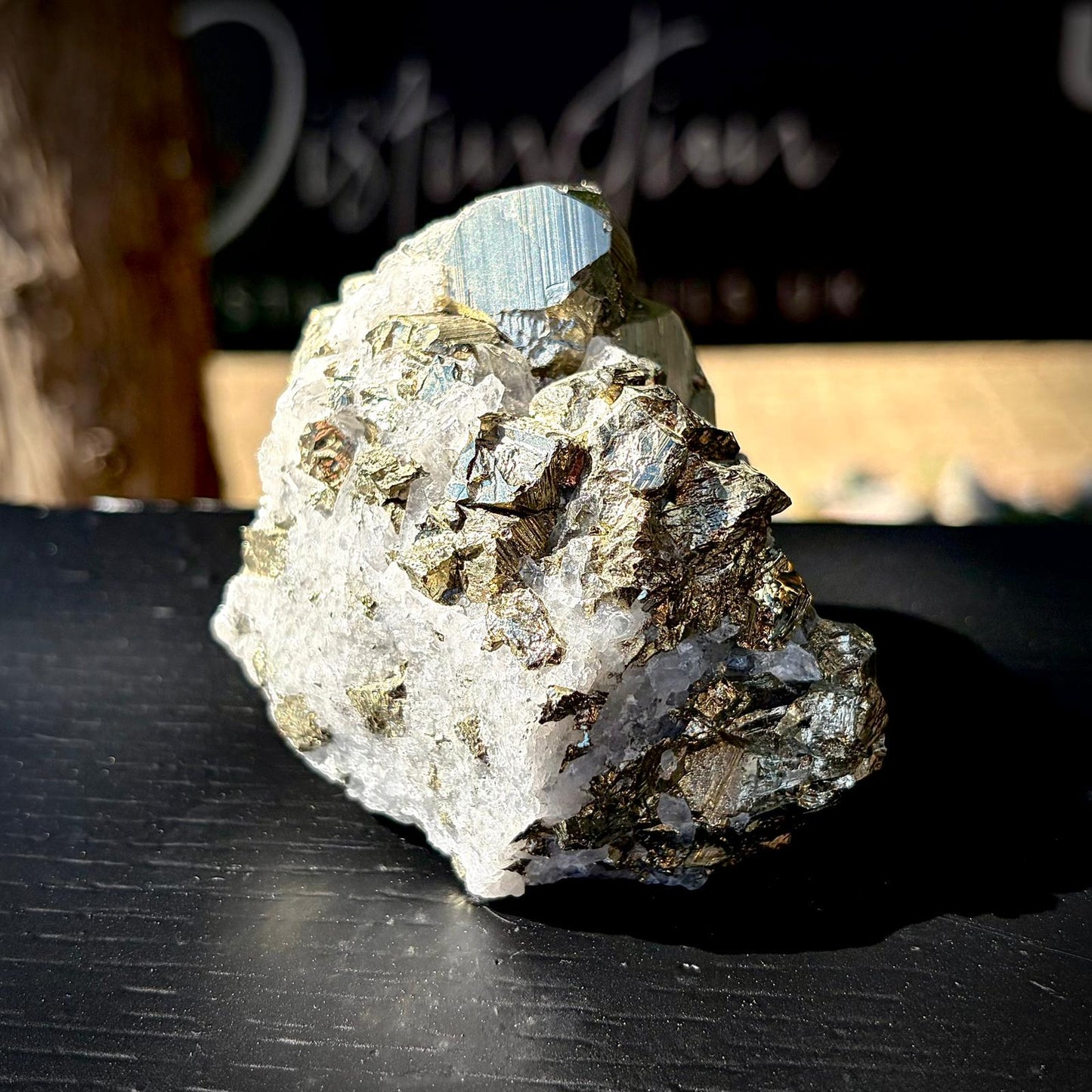 Pyrite Crystal Specimen #6 | Collectors Peruvian Pyrite | Fool’s Gold Mineral