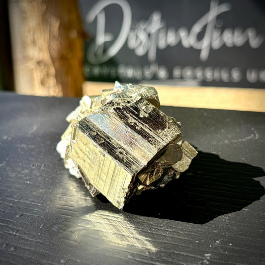Pyrite Crystal Specimen #2 | Collectors Peruvian Pyrite | Fool’s Gold Mineral