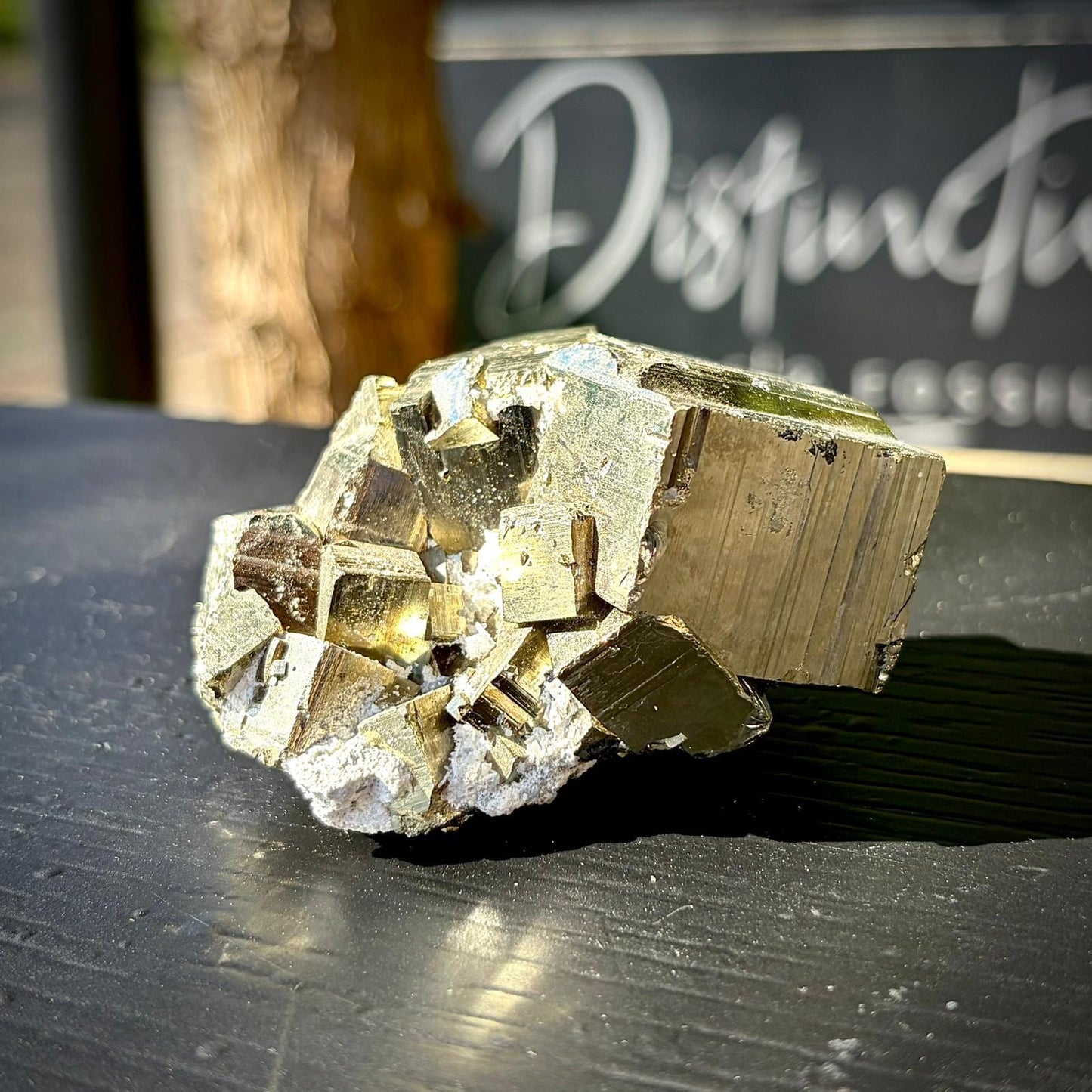 Pyrite Crystal Specimen #2 | Collectors Peruvian Pyrite | Fool’s Gold Mineral