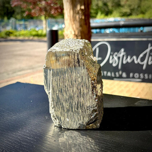 Large Pyrite Crystal Specimen #1 | Natural Peruvian Pyrite | Fool’s Gold Mineral