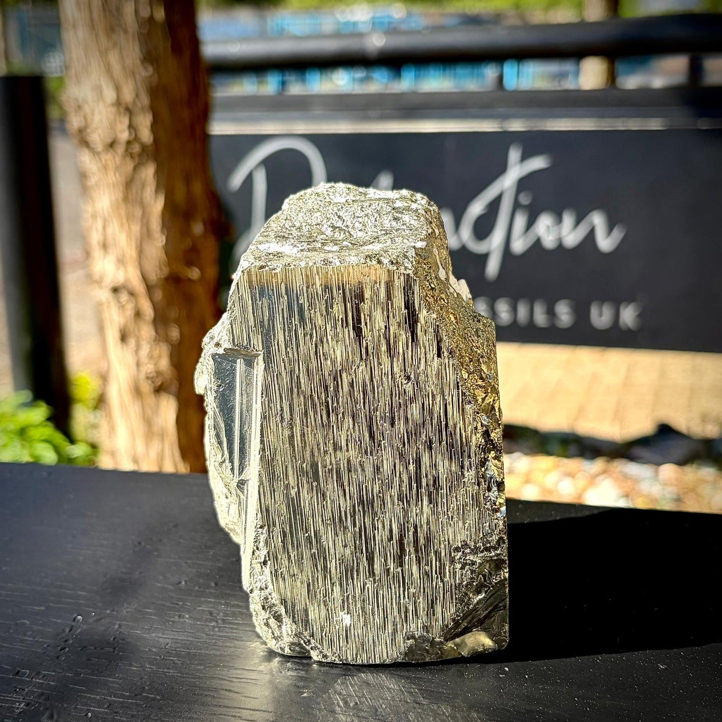 Large Pyrite Crystal Specimen #1 | Natural Peruvian Pyrite | Fool’s Gold Mineral