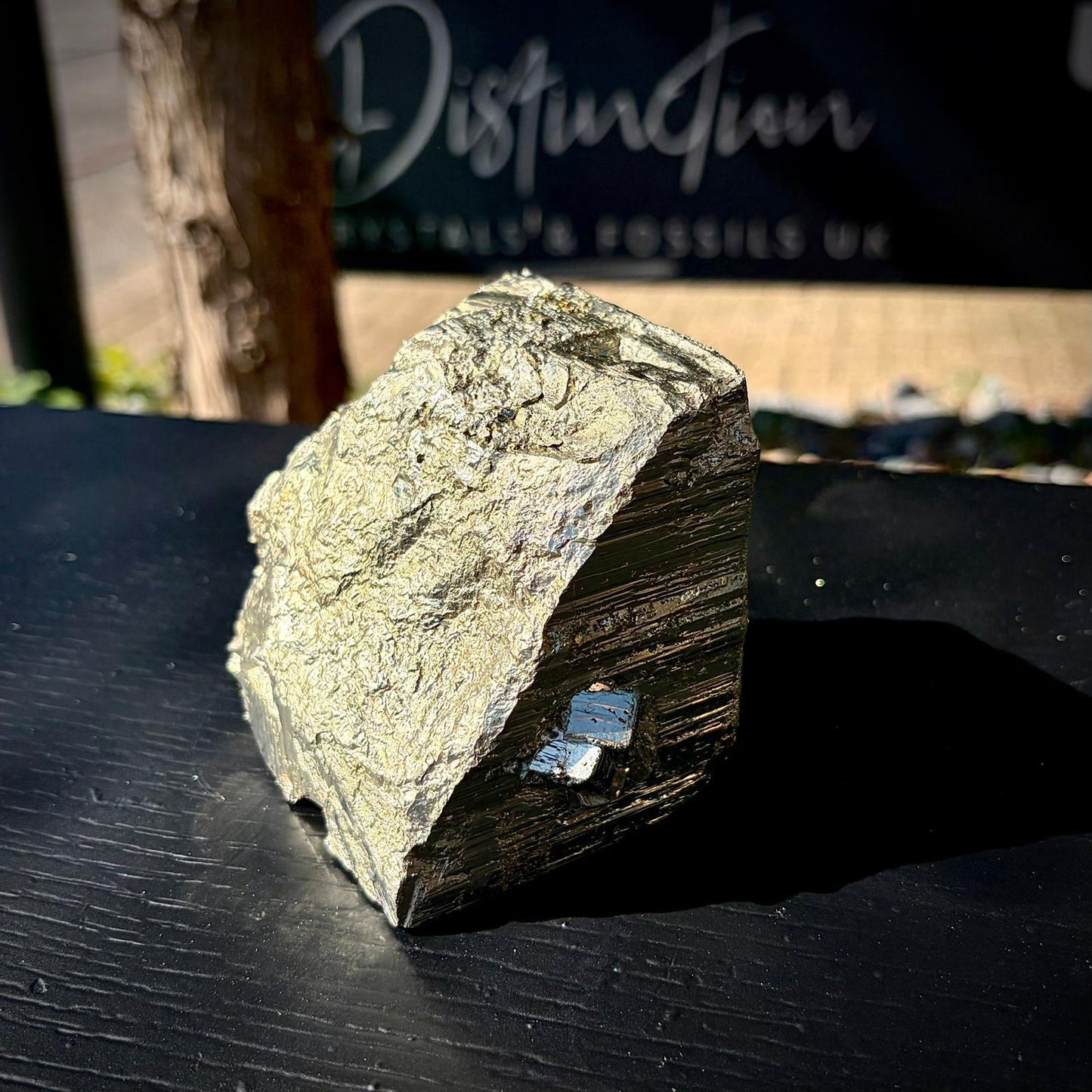 Pyrite Crystal Specimen #3 | Collectors Peruvian Pyrite | Fool’s Gold Mineral