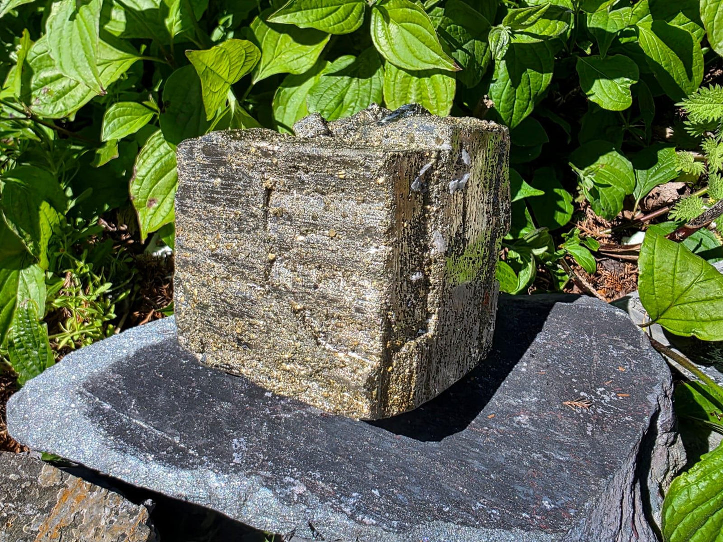 Pyrite Crystal Specimen #3 | Collectors Peruvian Pyrite | Fool’s Gold Mineral