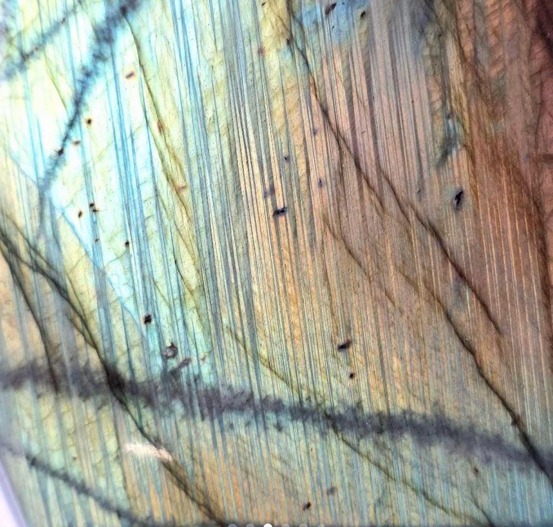 XL Labradorite Freeform 2.26kg | Madagascan Labradorite Crystal | Full Flash Polished Display Stone (DP)