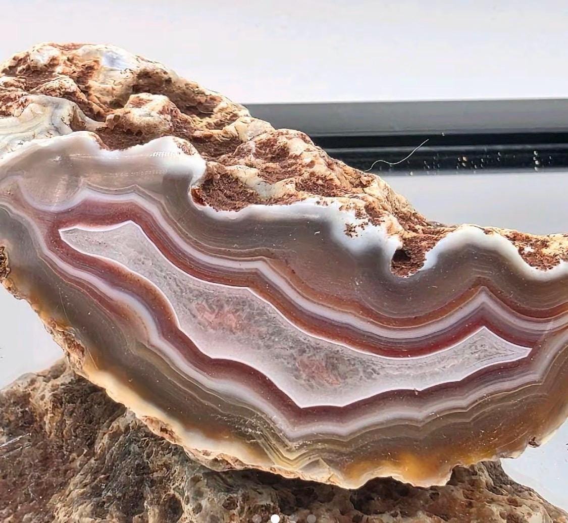 Malawi Agate | Polished Display Face | Collectors Piece (DP)