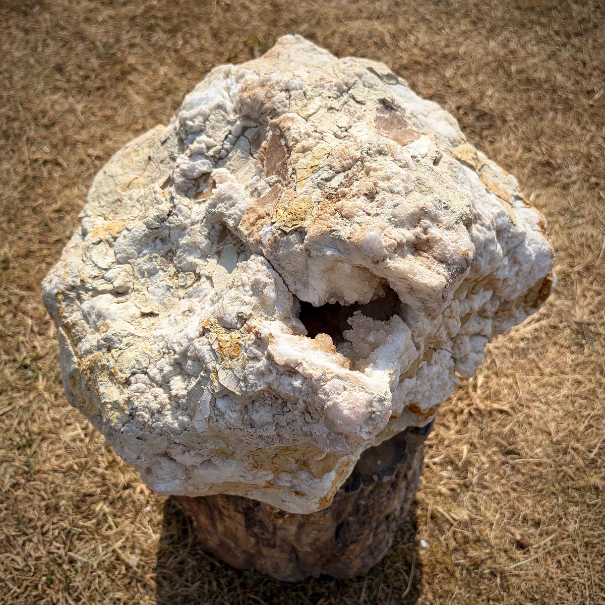 XL Quartz Crystal Geode Pair 19.4kg #12